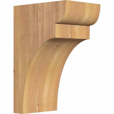 Ekena Millwork Yorktown Smooth Corbel, Western Red Cedar, 5 1/2"W x 8"D x 12"H COR06X08X12YOR00SWR